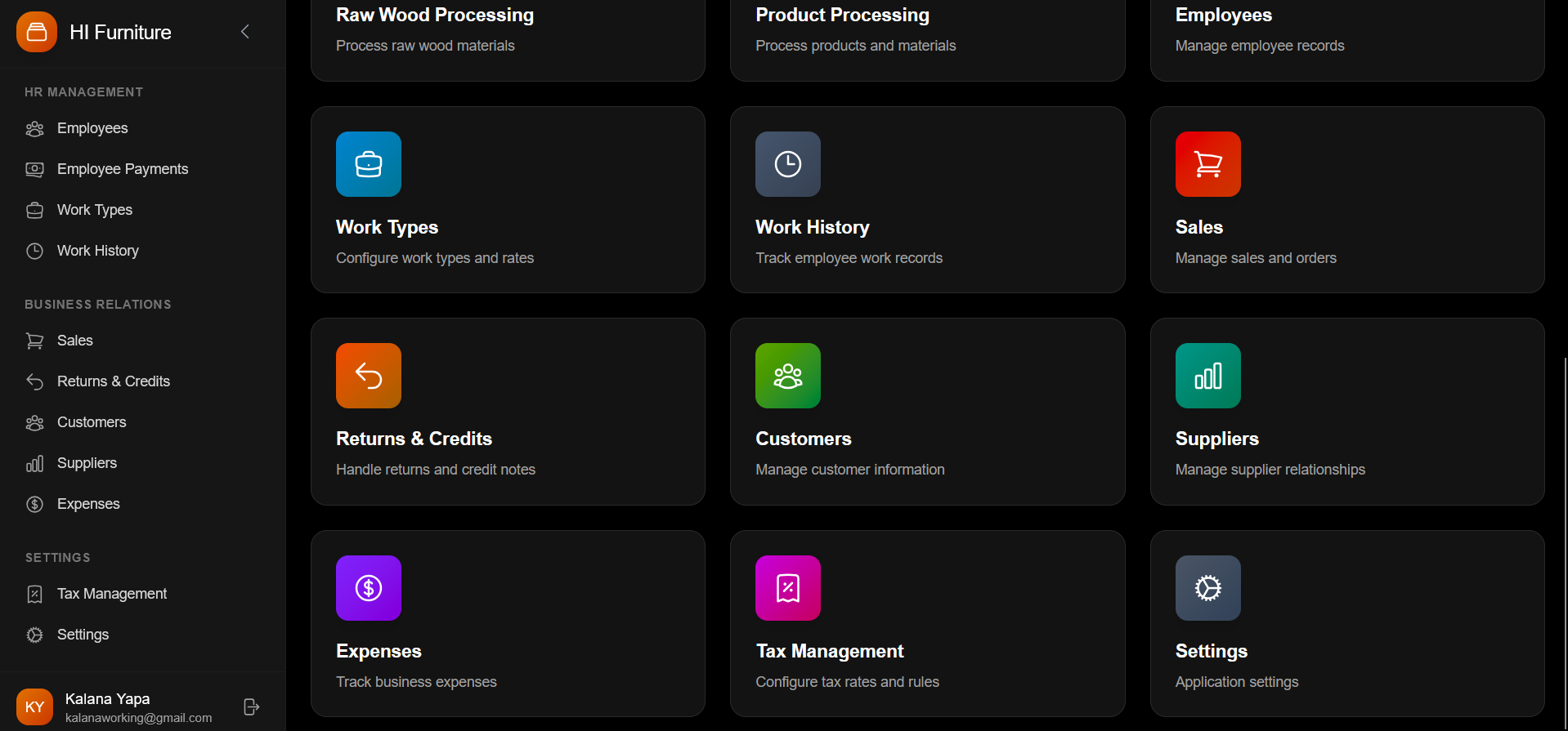 Hi Furniture ERP & Digital Platform screenshot 1